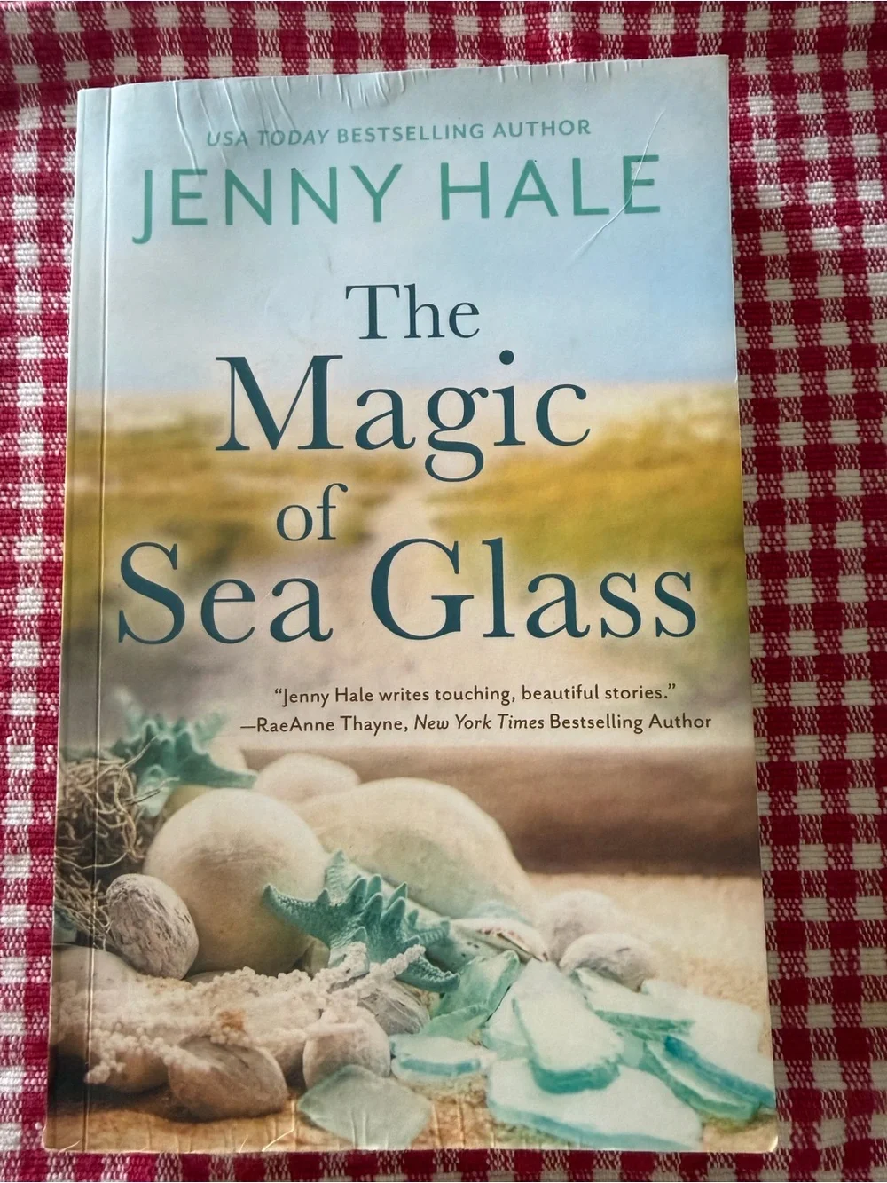 The Magic of Sea Glass – Teal and Cream Cover Paperback